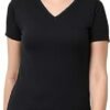 SPARK Women Round Neck Tshirt |Cotton Half Sleeve Regular Fit Solid T-Shirts - Image 5